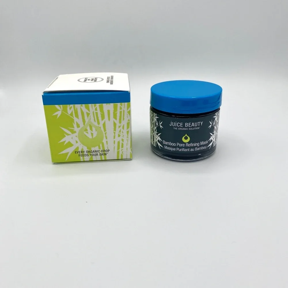 Juice Beauty Charcoal & Clay Mask Bamboo Pore Refining Organic BNIB